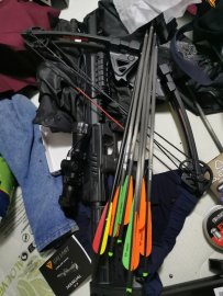 Avis : Arbalète Mankung Stalker 185lb noire - 1