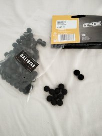 Avis : Billes T4E Rubber Ball RB Prac-Series .50 polymère 100pcs - 1
