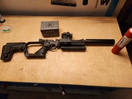 Avis : Pistolet à air comprimé Optima Hatsan Jet II 5,5mm - 1