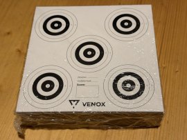 Avis : Cible Venox 14x14 5 cibles 100 pcs - 1