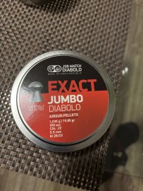 Avis : Diabolo JSB Exact Jumbo 5,51mm 500pcs - 1