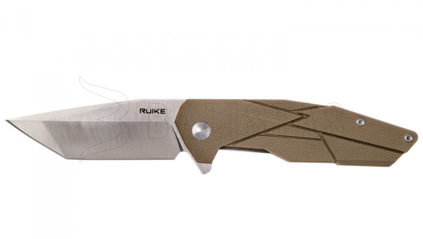 Couteau Ruike P138-W brun