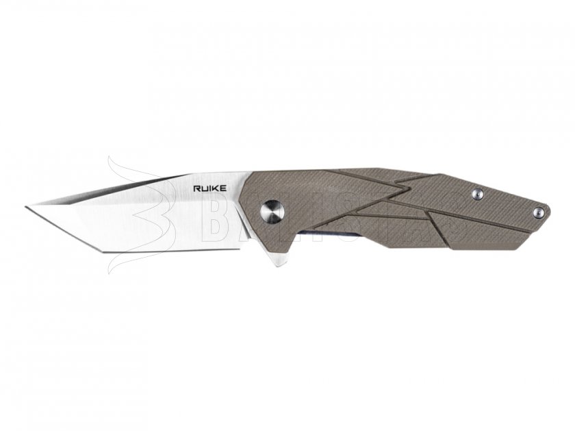 Couteau Ruike P138-W brun