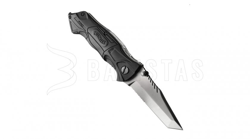 Couteau Walther Black Tac Tanto Pro