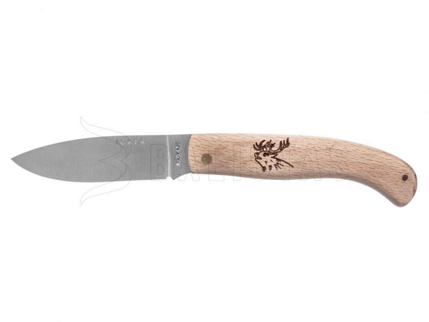 Couteau Joker NH78-2 bois motif cerf 8 cm