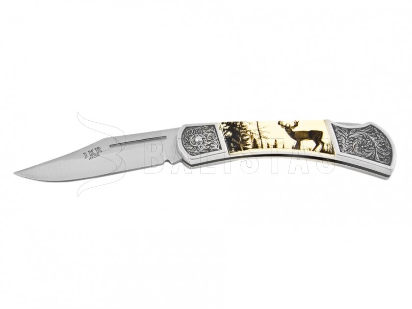 Couteau Joker pliant JKR113 motif cerf