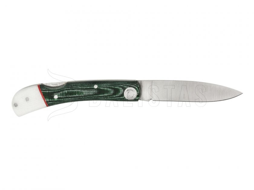 Couteau pliant Joker vert-blanc