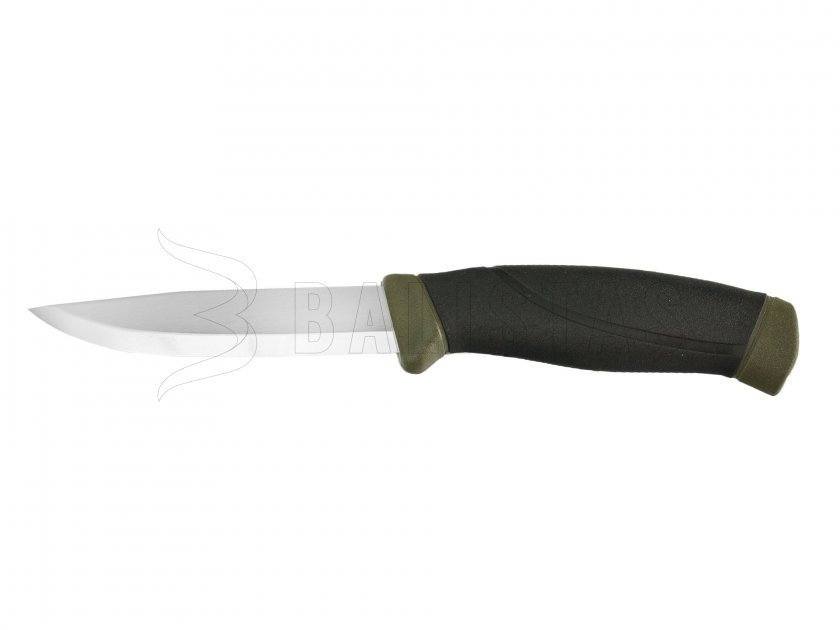 Couteau Morakniv Companion MG Heavy Duty vert acier carbone