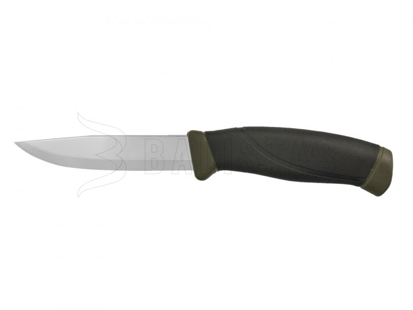 Couteau Morakniv Companion MG Heavy Duty vert acier carbone