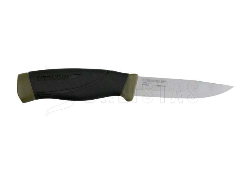 Couteau Morakniv Companion MG Heavy Duty vert acier carbone