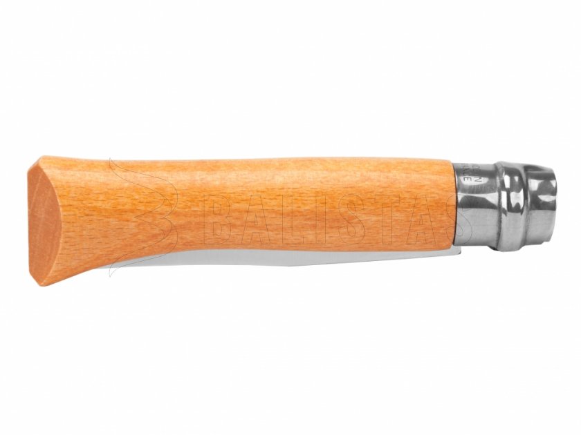 Couteau Opinel 10 Fermeture Karbon Hêtre