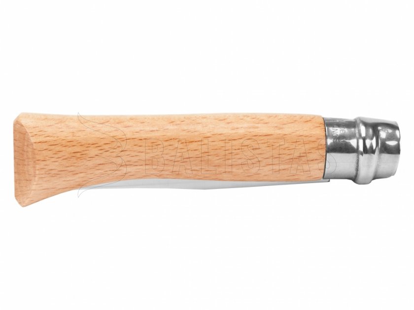 Opinel 10 Couteau de fermeture Inox Hêtre
