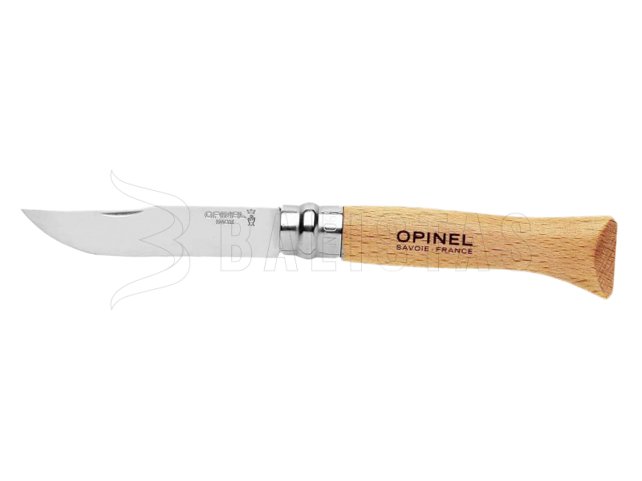 Opinel 12 Couteau de fermeture Inox Hêtre