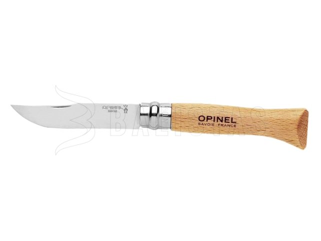 Opinel 12 Couteau de fermeture Inox Hêtre