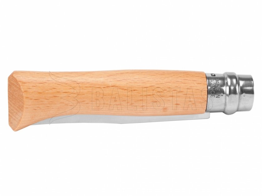 Couteau pliant Opinel 8 Inox Hêtre