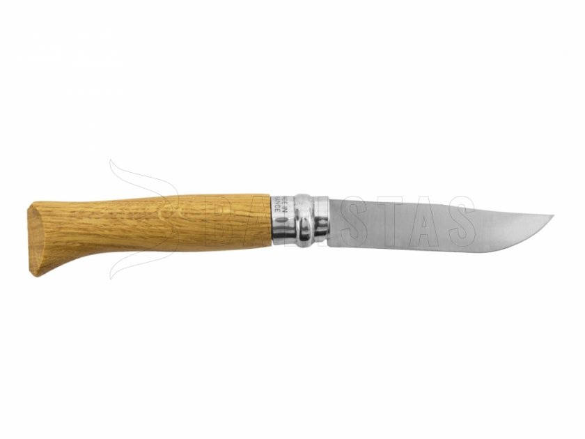 Couteau Opinel 8 Inox hêtre motif lapin
