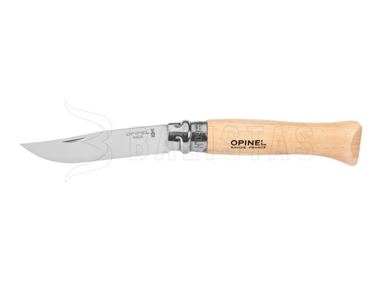 Opinel 9 Couteau de fermeture Inox Hêtre