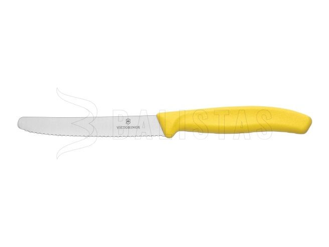 Couteau à tomates dentelé 6.7836 jaune L118
