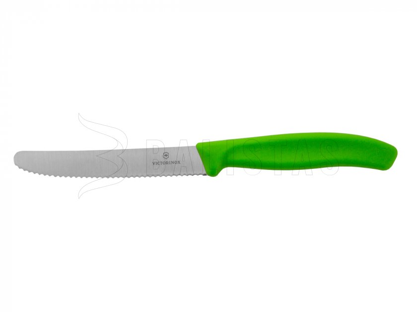 Couteau à tomates dentelé 6.7833 Vert L114