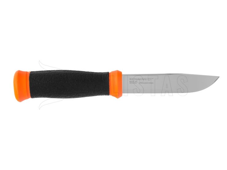 Couteau Morakniv 2000 orange en acier inoxydable