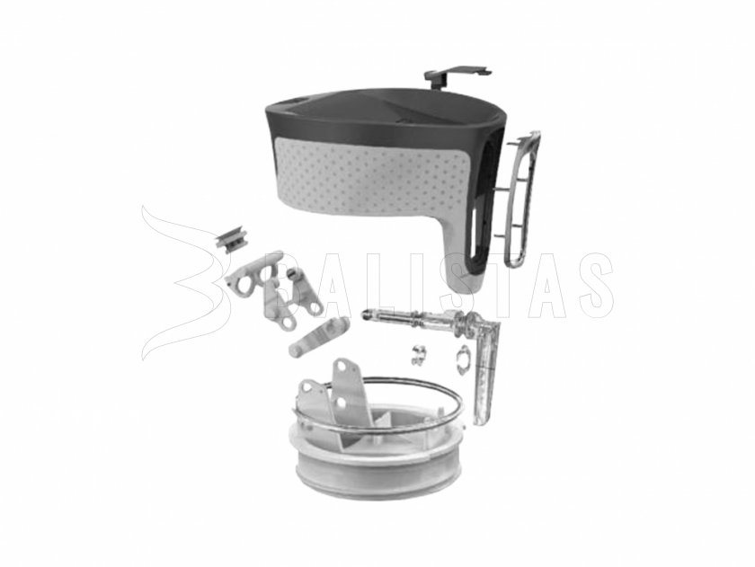 Mug isotherme Contigo West Loop 2.0 0,47 l steel sans logo