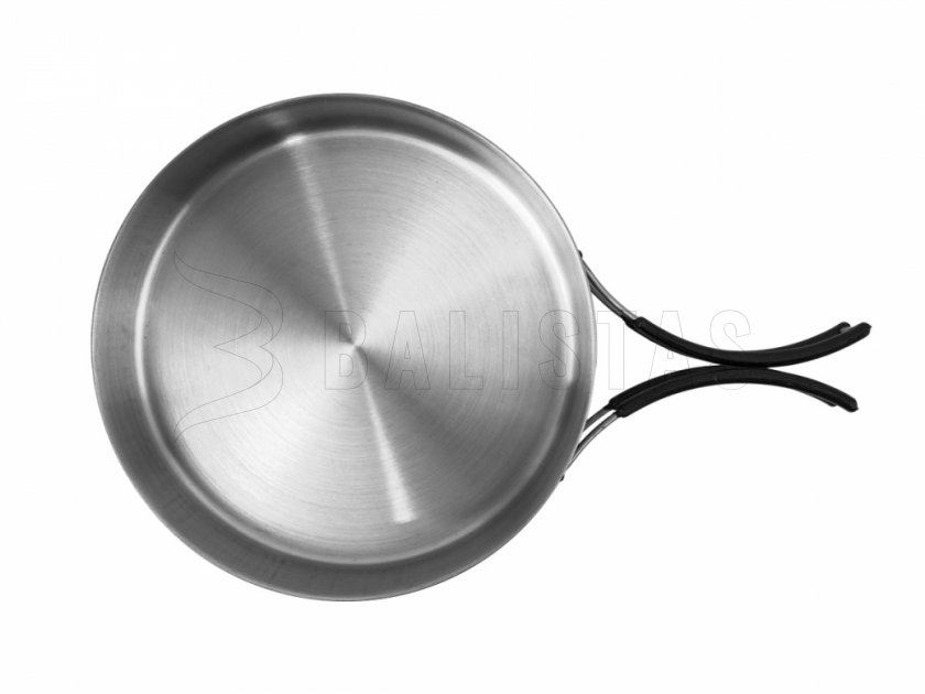 Set de cuisson en acier inoxydable pour 2 personnes