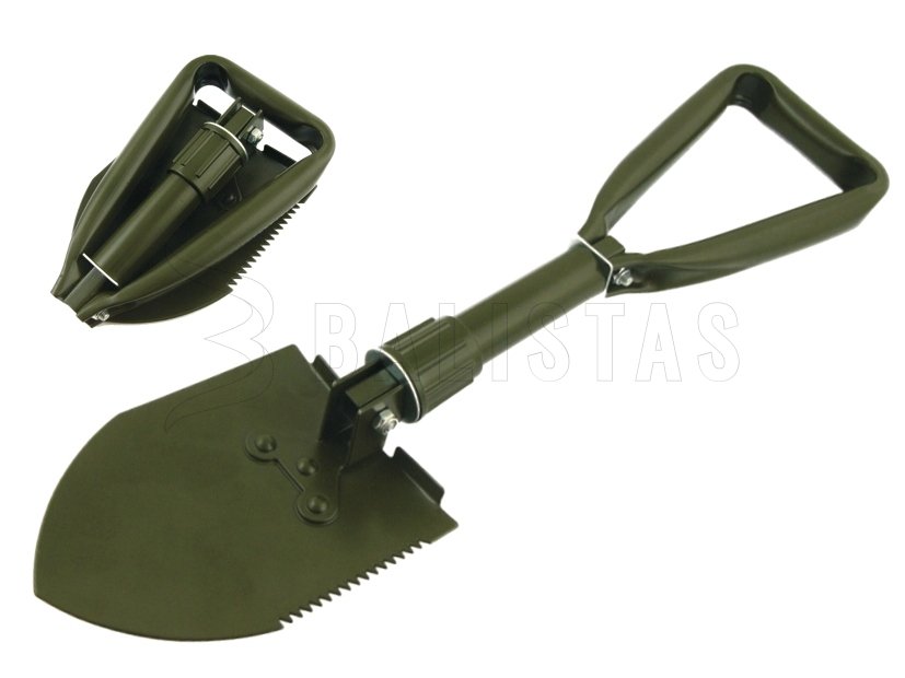Petite pelle de campagne Army MFH avec étui