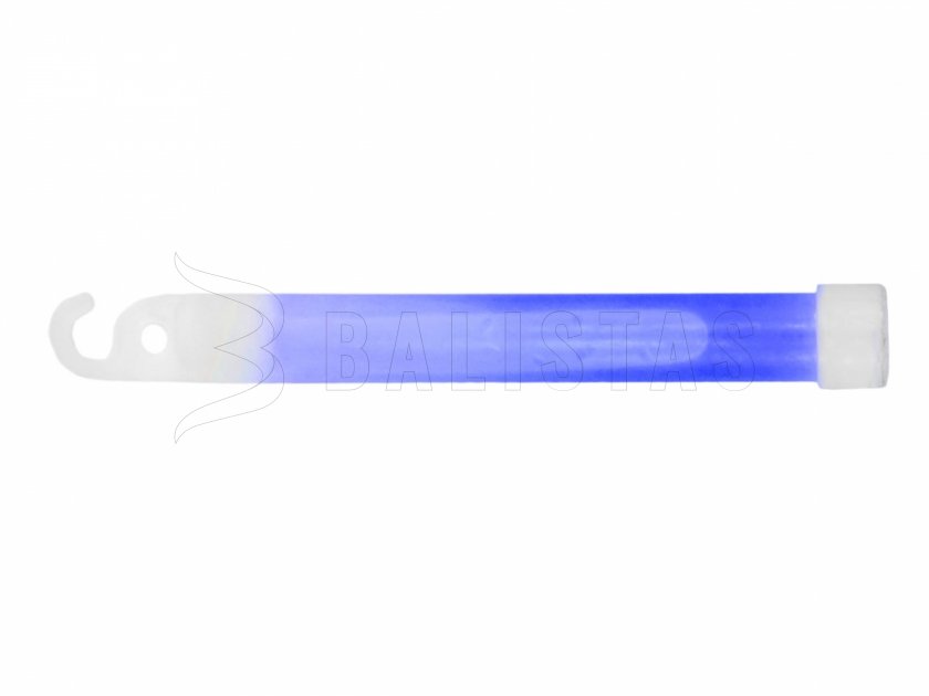 Bâton lumineux chimique bleu