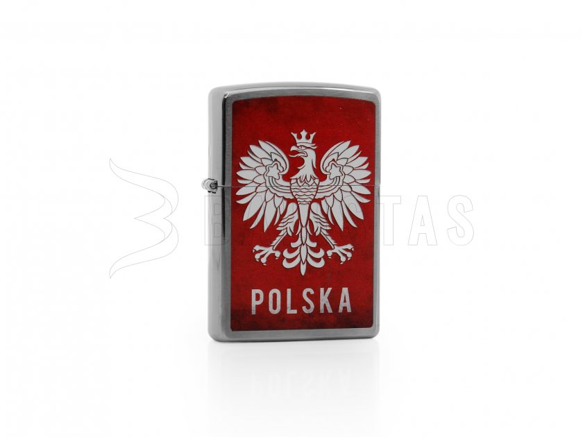 Briquet Zippo Pologne rouge 60.002.128