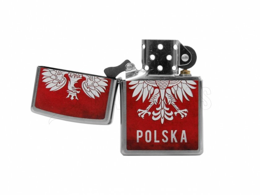 Briquet Zippo Pologne rouge 60.002.128