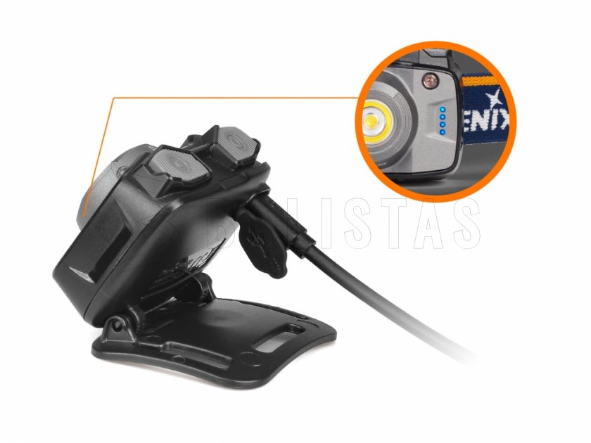 Lampe frontale à LED Fenix HL32R gris