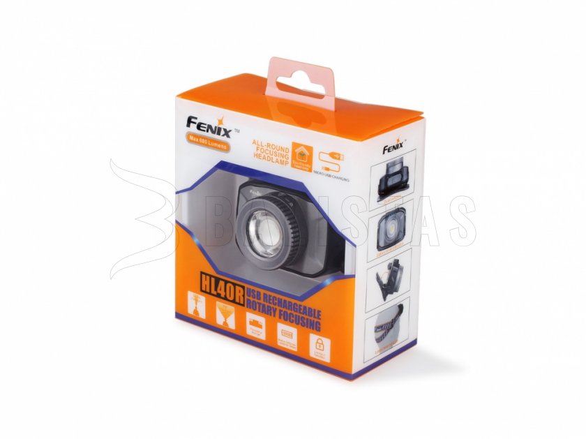 Lampe frontale à LED Fenix HL40R bleu 13