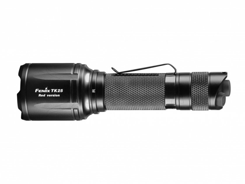 Lampe de poche LED Fenix TK25 Rouge