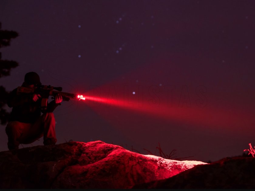 Lampe de poche LED Fenix TK25 Rouge