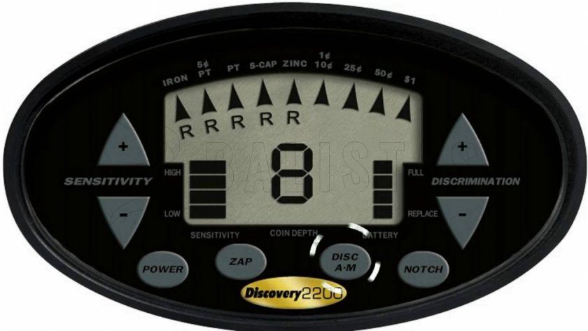 Détecteur de métaux Bounty Hunter Discovery 2200