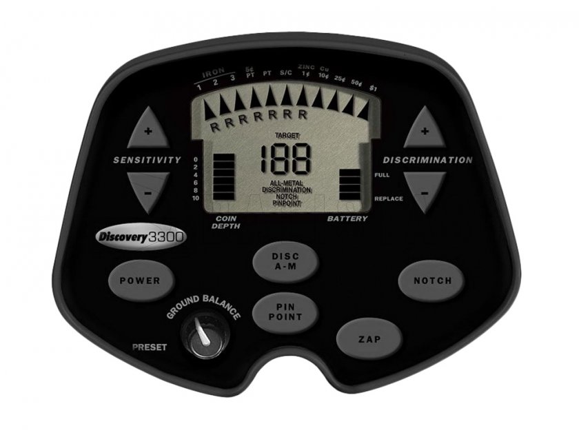 Détecteur de métaux Bounty Hunter Discovery 3300