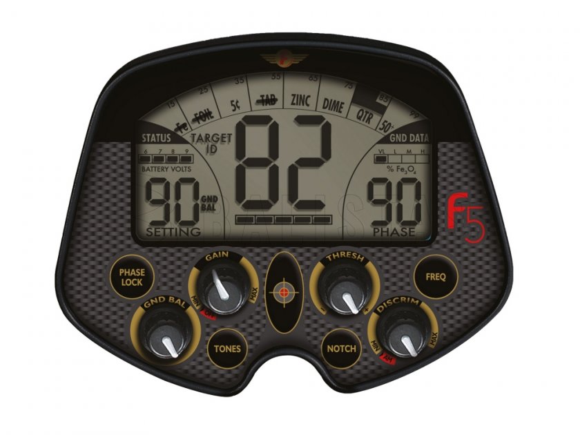 Détecteur de métaux Fisher F5 11''
