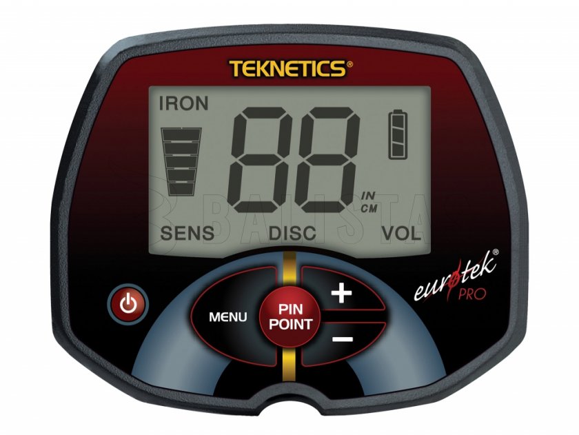 Détecteur de métaux Teknetics Eurotek PRO 8'' set