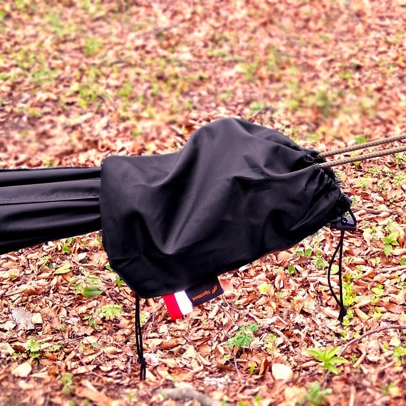 Hamac libellule en bois de tigre noir