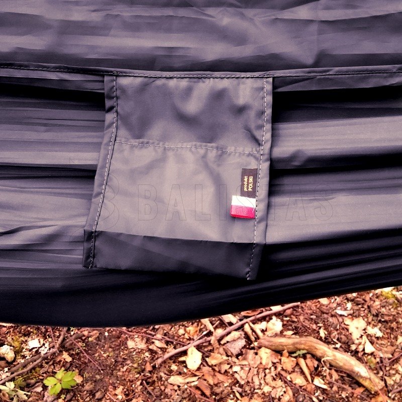 Hamac libellule en bois de tigre noir