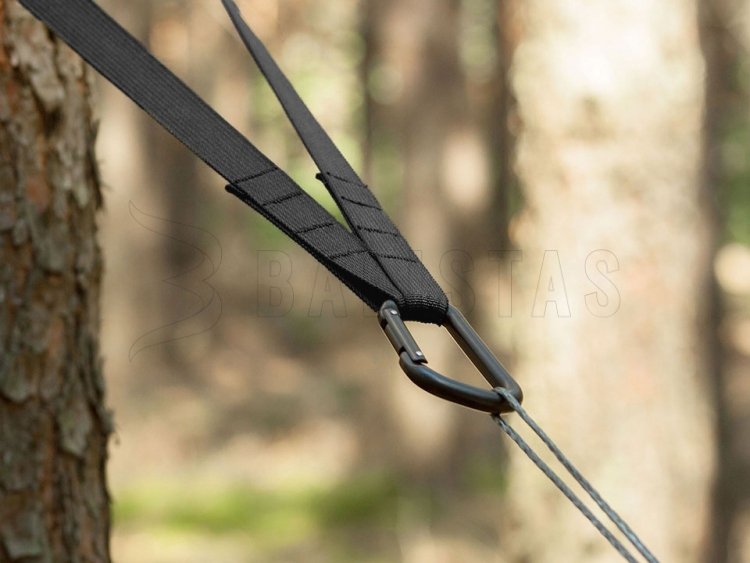 Ensemble de hamacs suspendus Lesovik Smuk noir