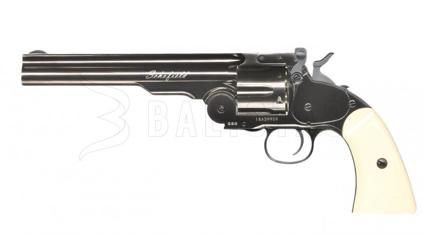 Air revolver ASG Schofield 6" Gris 4,5mm BB