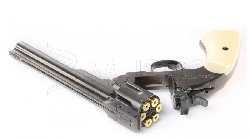 Air revolver ASG Schofield 6" Gris 4,5mm BB