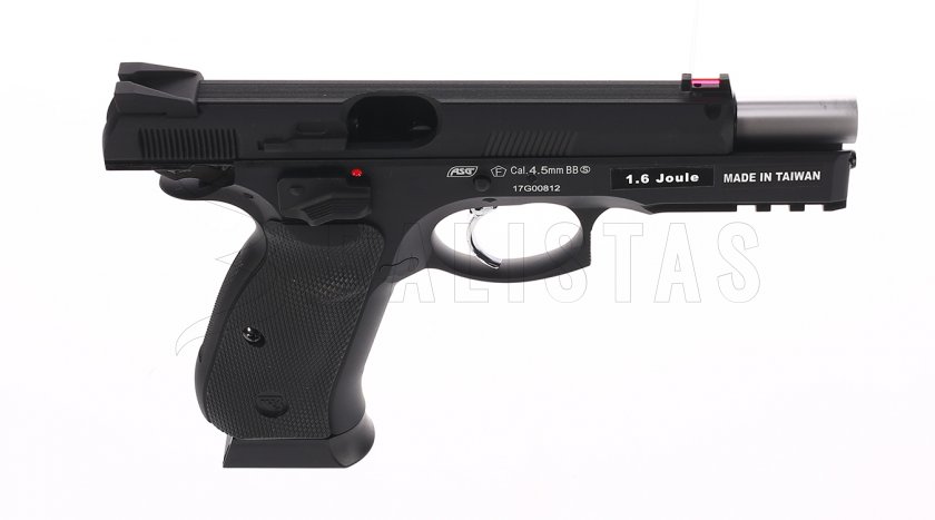 Pistolet à air ASG CZ-75 SP-01 Shadow Blow Back 4,5mm