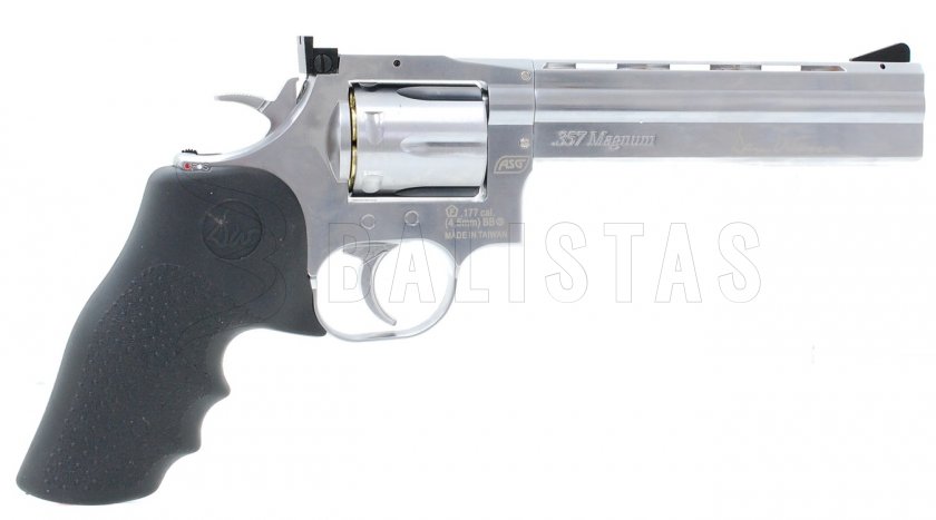 Revolver à air comprimé ASG Dan Wesson 715 6" Silver
