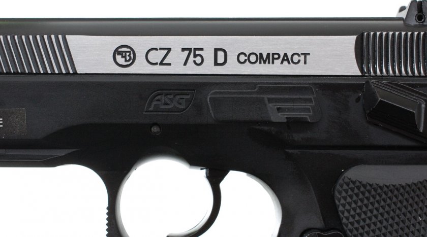 Pistolet à air ASG CZ 75D Compact DT 4,5mm