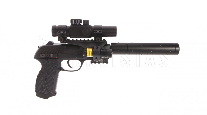 Pistolet à air comprimé Gamo PT-85 Tactical 4,5mm