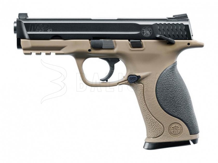 Pistolet à air comprimé Umarex Smith&Wesson MP40 TS FDE 4,5mm