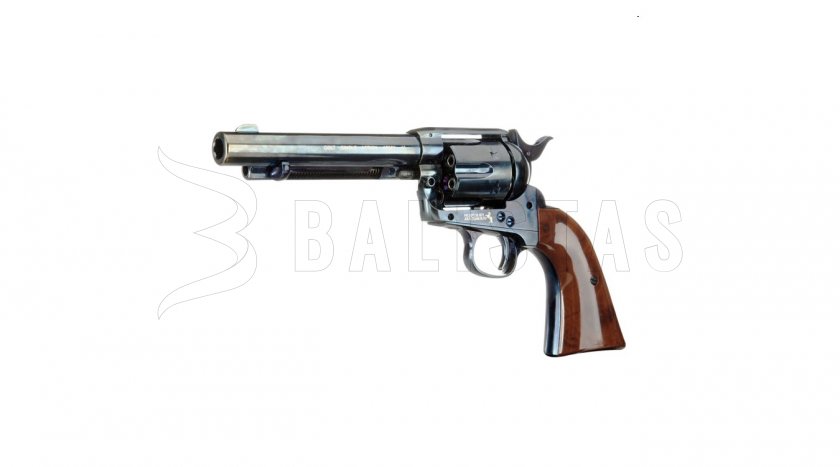 Revolver à air comprimé Umarex Colt SAA .45 Diabolo Blued/Brown 4,5mm