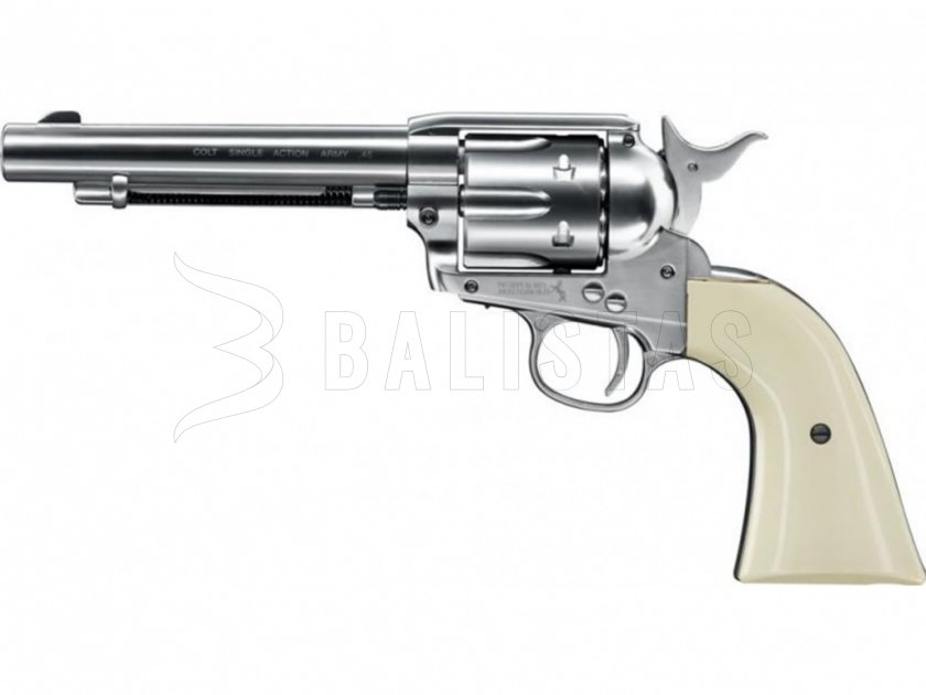 Revolver à air comprimé Umarex Colt Single Action Army SAA .45 nickel 4,5mm